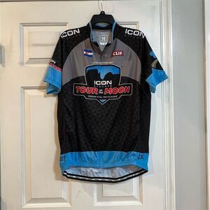 Shaver Sport Tour of the Moon Men's Cycling Jersey XXL Multicolor